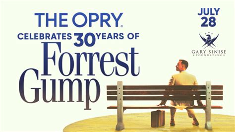 Grand Ole Opry To Celebrate 30th Anniversary Of Forrest Gump Davidson