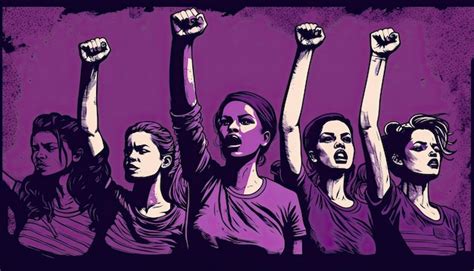 Premium Photo Women Fighting For Their Rights Tired Of The Inequality