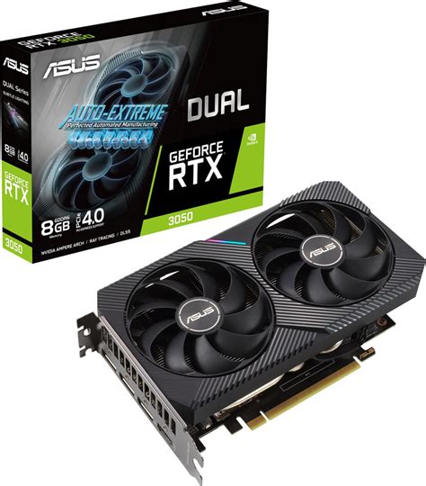 Видеокарта ASUS GeForce RTX 3050, 8 ГБ GDDR6, GDDR6 - купить по низким ...