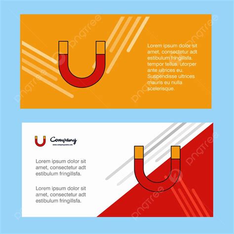 Magnet Abstract Corporate Business Banner Template Template Download On