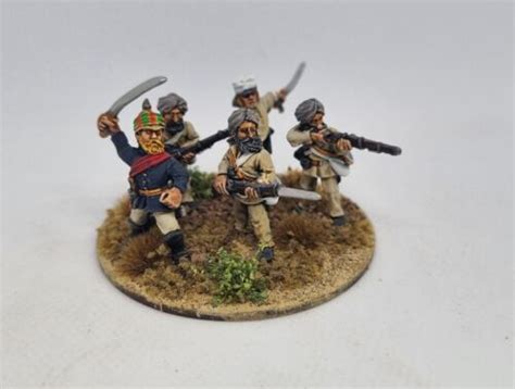 British Colonial Infantry Sikh 28mm Painted Foundry Miniatures Indian