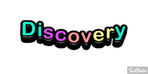 Discovery Word Animated  Logo Designs