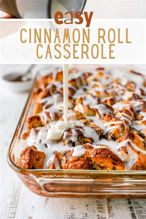 Cinnamon Roll Casserole Recipe Cinnamon Roll Casserole Pillsbury Cinnamon Roll Recipes