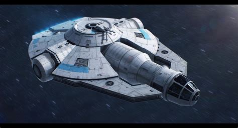 Star Wars YT 2000 Freighter 3D Render By Me Adamkop R StarshipPorn