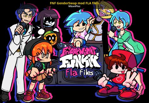 Fnf Genderswap Mod Fla Files [friday Night Funkin] [modding Tools]