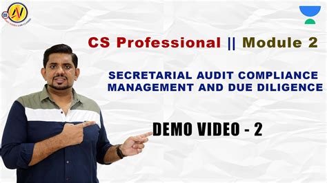 Secretarial Audit CS Professional Module 2 CS Amit Vohra