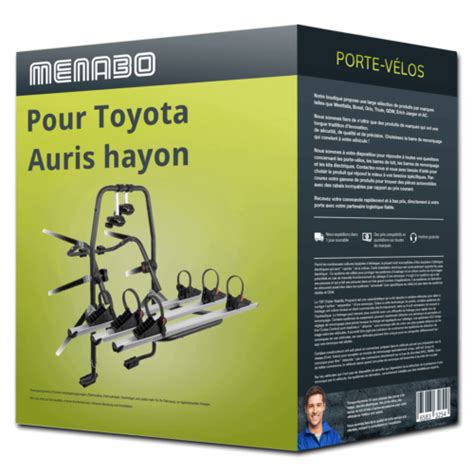 Porte V Lo Menabo Stand Up Pour Toyota Auris Hayon Type E V Los