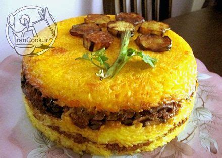 ته چین - ته چین گوشت و بادمجان مجلسی | ایران کوک | Recipe | Persian cuisine, Iran food, Food ...