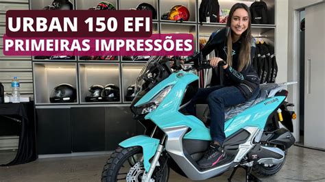 NOVA SHINERAY URBAN 150 EFI PRIMEIRAS IMPRESSÕES por Day Miguel