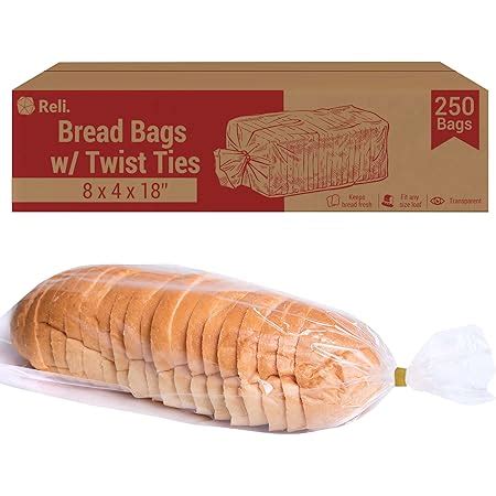 Amazon Pack Plastic Bread Bags For Homemade Bread Or Bakery