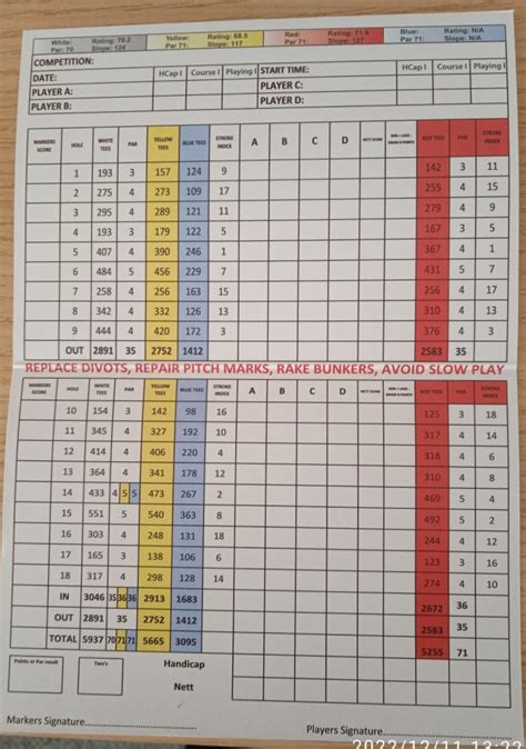 General Golf Information - Harwood Golf Club