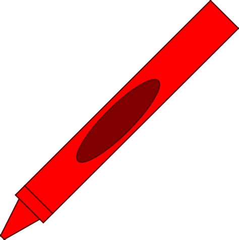 Red Crayon Clipart - ClipArt Best