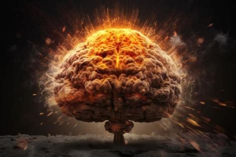 brain explosion stock  images  backgrounds