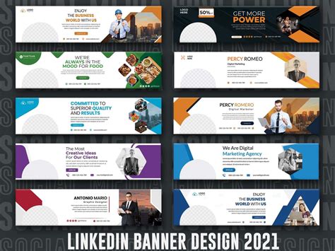 Colorful and Creative LinkedIn Banner Design