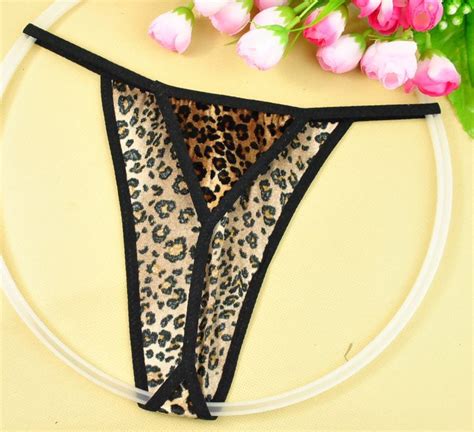 Fashion Care 2u U202 3 Sexy Leopard G String Womens Underwear