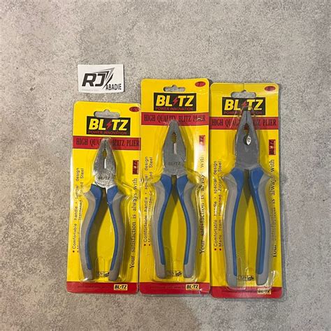 Jual Tang Kombinasi Gg Karet Linesman Combination Plier Blitz