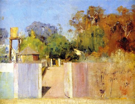 The Old Barracks At Collendina Tom Roberts