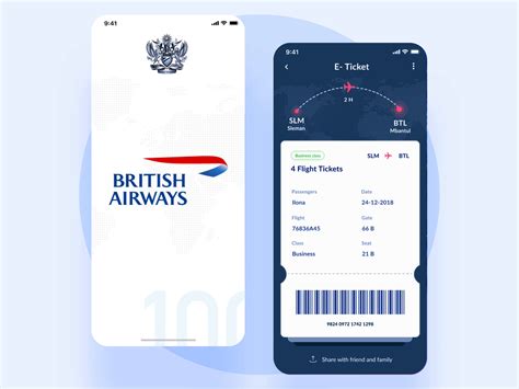 Redesign British Airways App By For On Dribbble