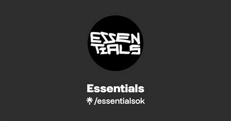 Essentials Twitter TikTok Twitch Linktree