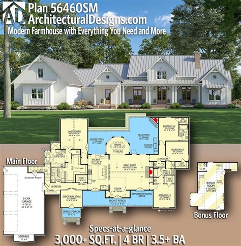 the floor plan for this house is very large and has three levels to ...