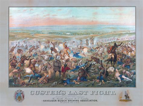 Custers Last Fight Western Art And Architecture