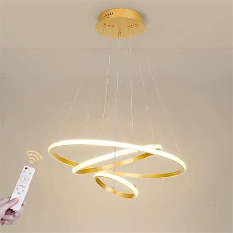 Hua Qiang Wang Modern Led Gold Chandelier Ring Led Pendant Light