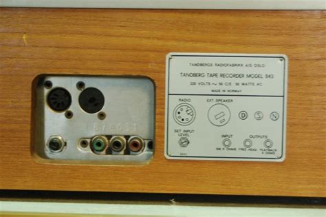 Tandberg 84 Classic Audio