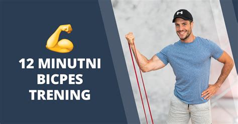 4 najučinkovitejše vaje za biceps z elastiko