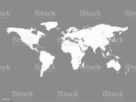 Polygonal World Map Stock Illustration Download Image Now Africa