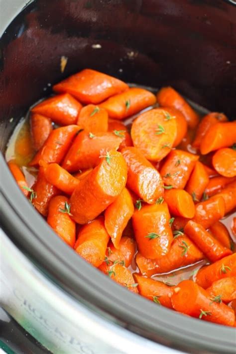 Yummy Slow Cooker Glazed Carrots Slap Dash Mom