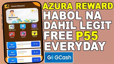 55 GCASH AzuraReward App Basic Lang Gagawin Mo Dito Para Kumita