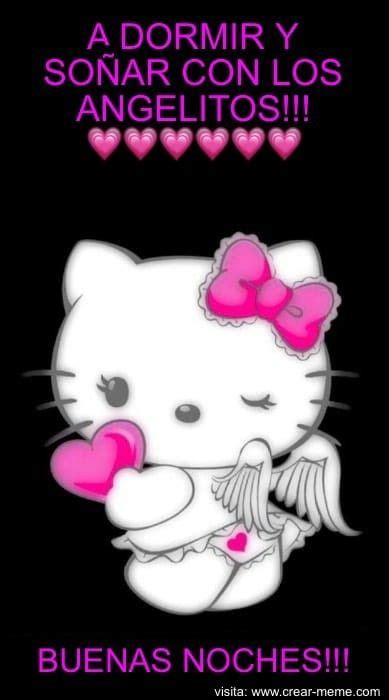 Hello Kitty Buenas Noches Buenas Noches