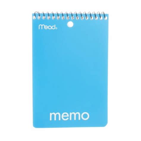 Mead Wirebound Memo Memo Book College Ruled 40 Sheets 4in X 6in 1