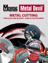 Circular Saw Blade Metal Devil Nxt M K Morse Carbide For Metal