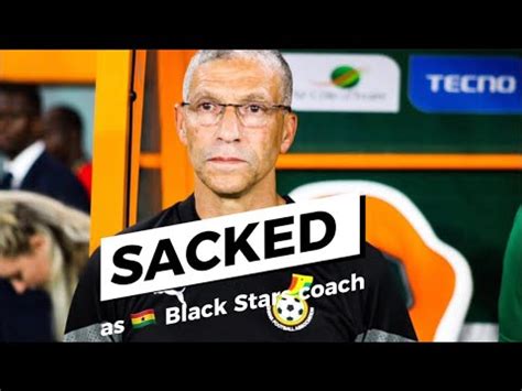 Chris Hughton Sacked As Ghana Black Stars Head Coach After AFCON Group