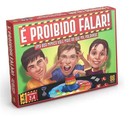 Jogo É Proíbido Falar Grow MercadoLivre