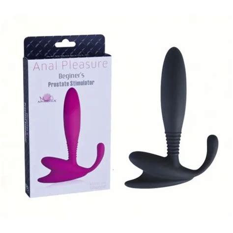 Plug Anal e Massageador de Próstata em Silicone Cirúrgico Preto