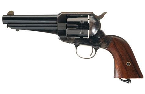 Scarce And Unique Remington Model 1875 Single Action Army Revolver With