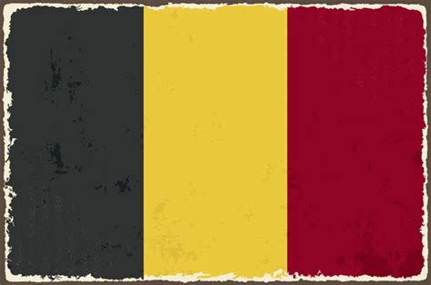 Belgian Flag Grunge Brush Background Vector Illustration Stock Vector By ©khvost 346887246