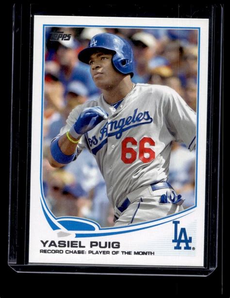 Topps Update Yasiel Puig Ebay