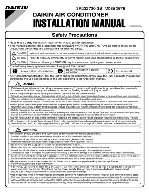 Daikin Remote Symbols Explained