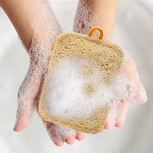 Amazon Qucurby All Natural Loofah Kitchen Sponge 3 Pack Eco