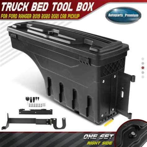 Rear Passenger Side Truck Bed Storage Box Toolbox For Ford Ranger 2019 2020 2021 Ebay