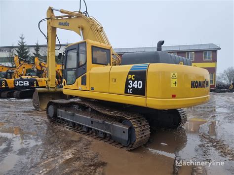 Komatsu Pc340 7k Tracked Excavator For Sale Lithuania Kužiai Yt35520