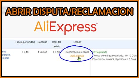 Cómo ABRIR una DISPUTA en ALIEXPRESS en 2024 Devolver Pedido YouTube