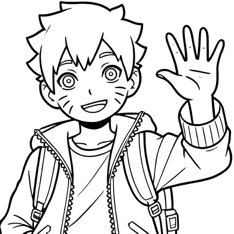 44 Coloriage Boruto Gratuit à imprimer L héritier de Naruto