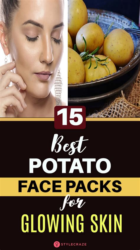 16 Best Potato Face Packs For Glowing Fair And Smooth Skin Potato