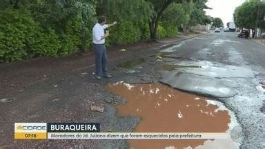 Bom Dia Cidade Ribeir O Preto Moradores Cobram Conserto De Buraco