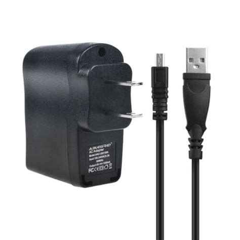 Ac Dc Power Adapter Battery Charger Usb Cord For Sony Cybershot Dsc