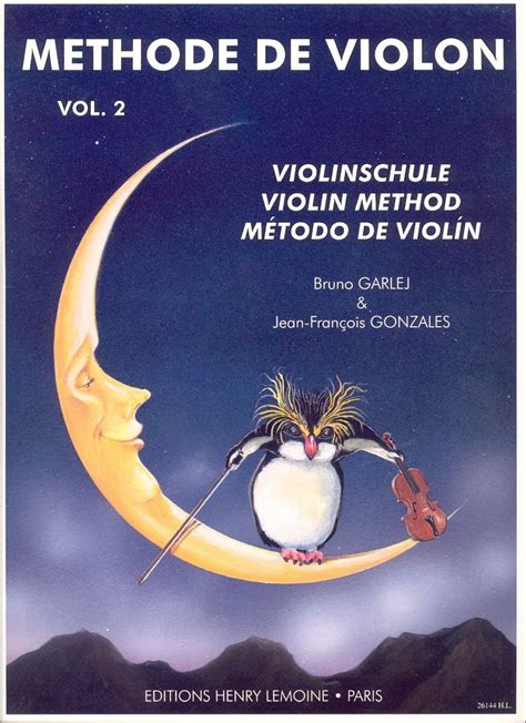 Méthode de violon Volume 2 Garlej Bruno Gonzales Jean François